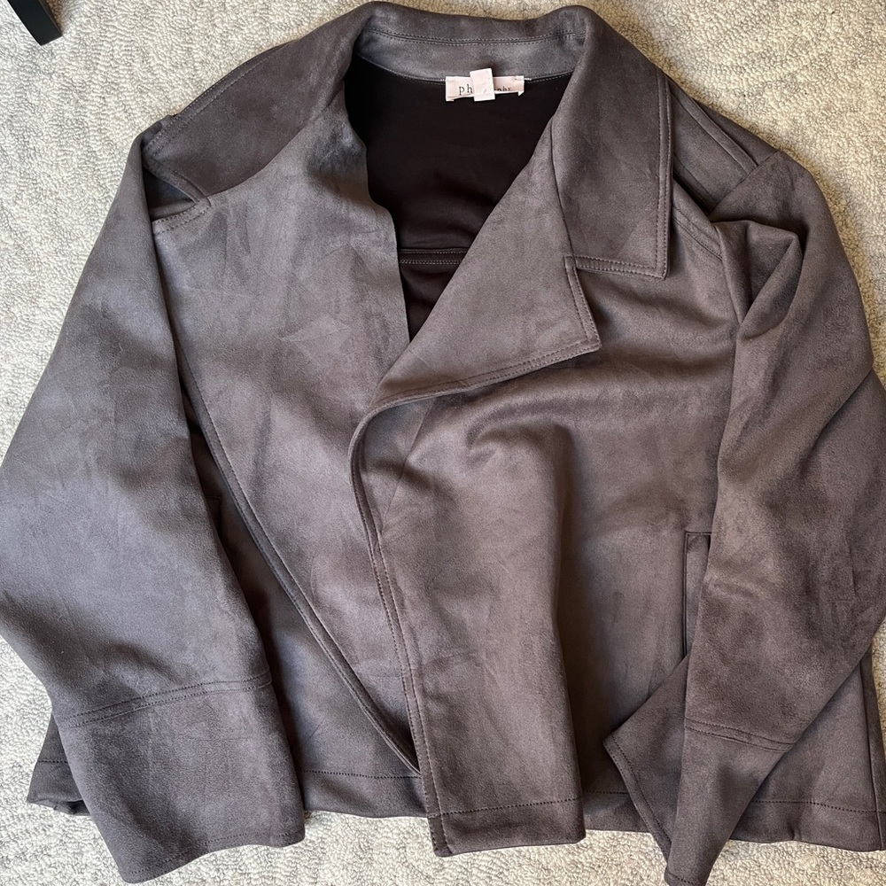WOMAN’S Philosophy Jacket Faux Leather Size 3X